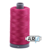 Aurifil Mako 28wt Cotton 750 m 820 yd. spool - 1100 Red Plum